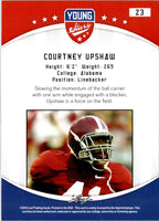 2012 Leaf Young Stars Courtney Upshaw #23
