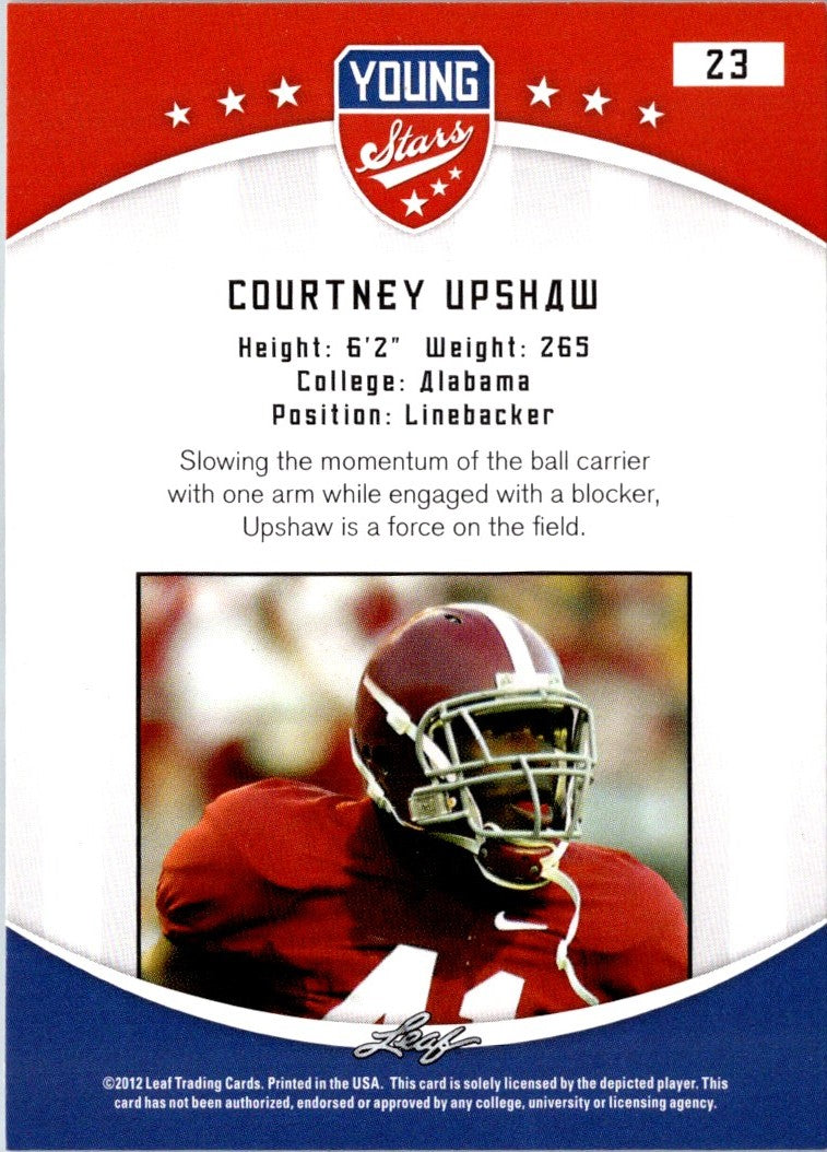 2012 Leaf Young Stars Courtney Upshaw