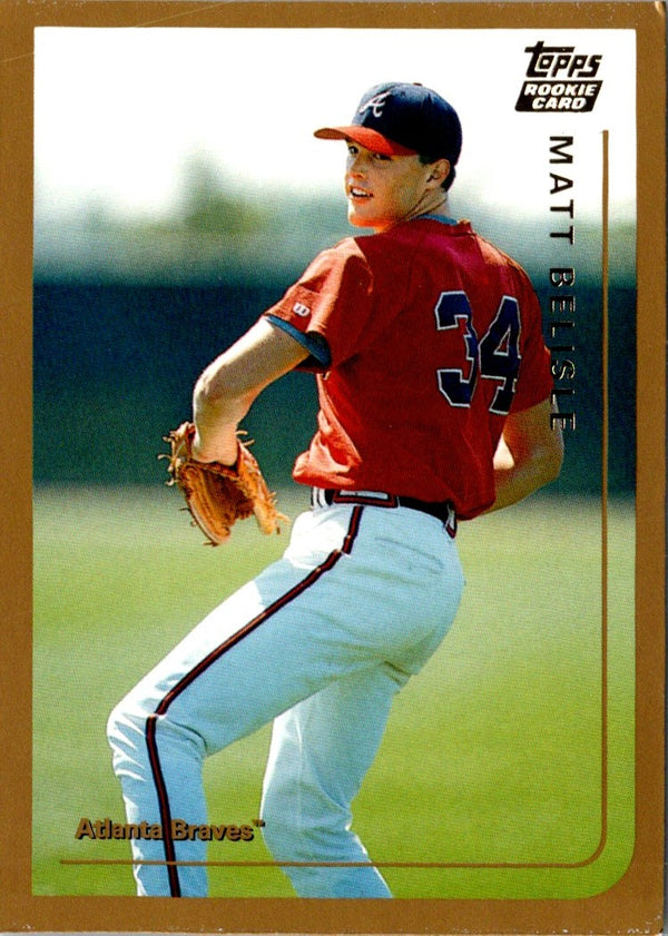 1999 Topps Traded Rookies Matt Belisle #T11