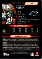 2006 Bowman DeShaun Foster #31