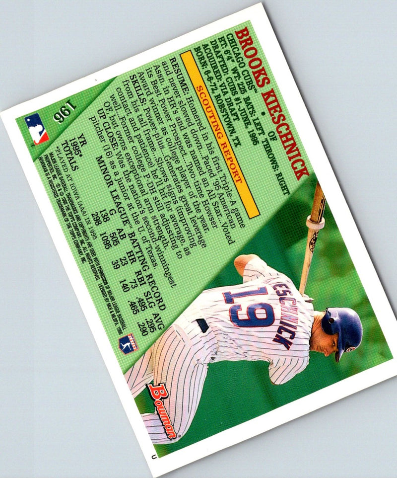 1996 Best Iowa Cubs Brooks Kieschnick