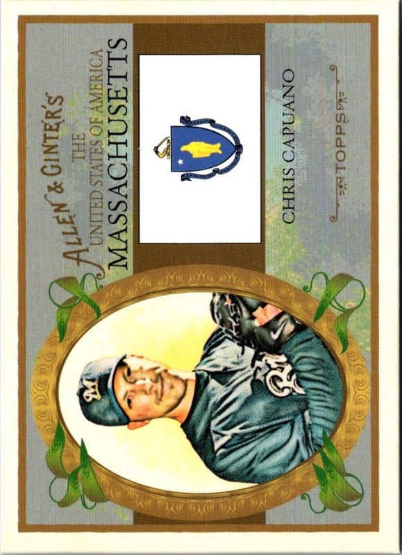 2008 Topps Allen & Ginter United States Chris Capuano #US21