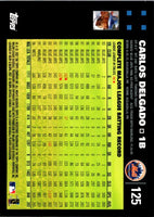 2006 Topps Carlos Delgado #125