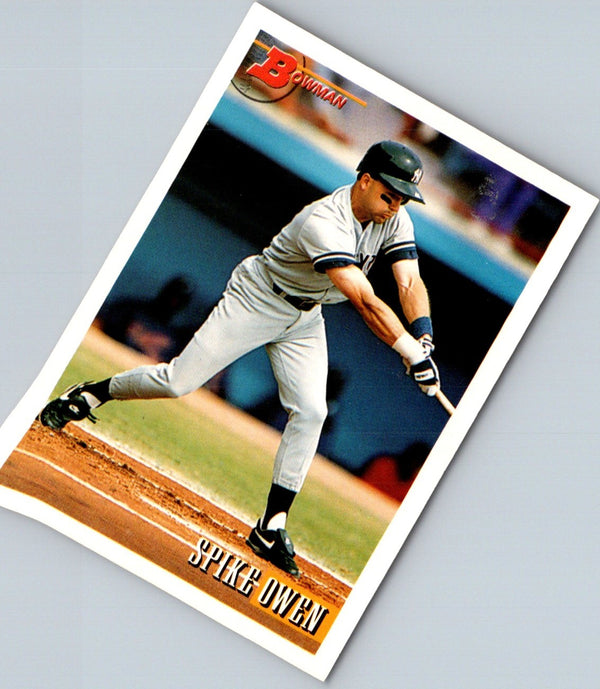 1993 Bowman Spike Owen #483