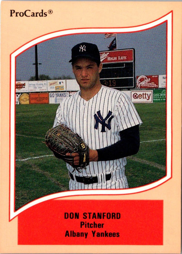 1990 ProCards A and AA Don Stanford #21