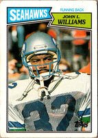 1987 Topps John L. Williams #175 Rookie
