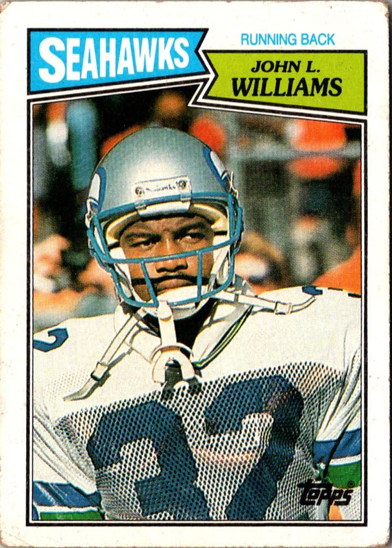 1987 Topps John L. Williams #175 Rookie
