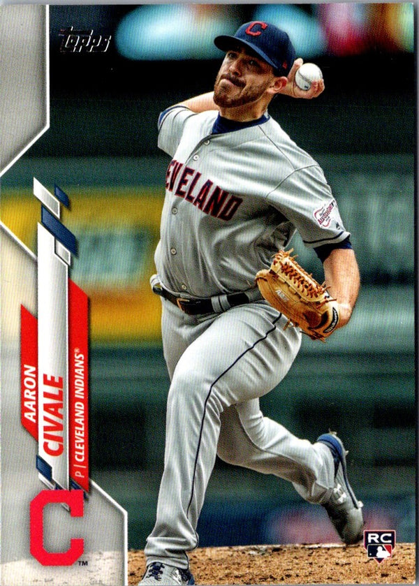 2020 Topps Aaron Civale #223 Rookie