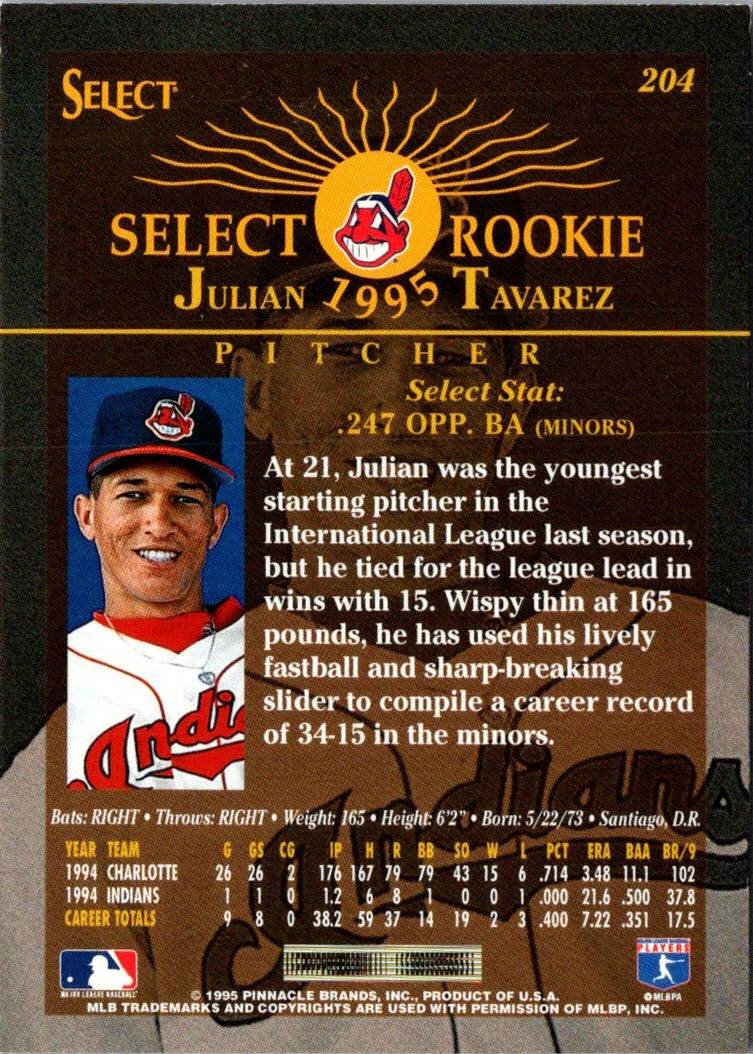 1995 Select Julian Tavarez