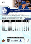 2017 Upper Deck Matt Martin