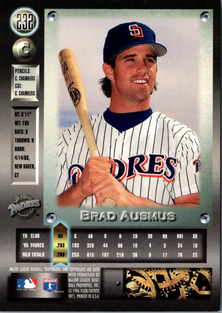 1996 Metal Universe Brad Ausmus