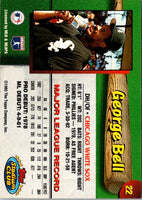 1993 Stadium Club Chicago White Sox George Bell #22