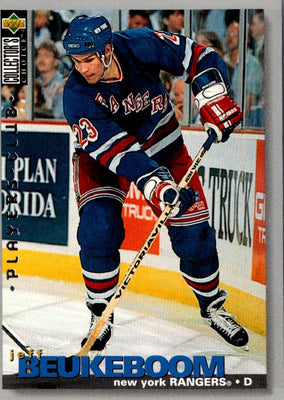 1995 Collector's Choice Player's Club Jeff Beukeboom #317