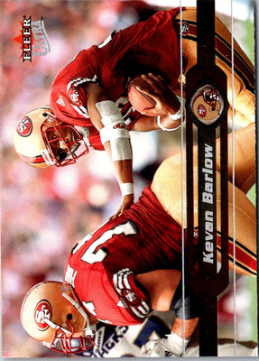 2002 Fleer Ultra Kevan Barlow #92 Rookie