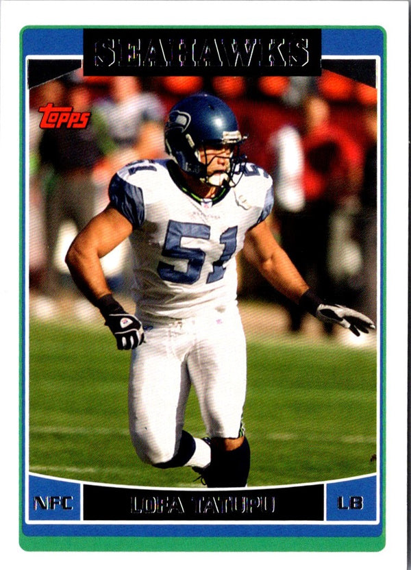 2006 Topps Lofa Tatupu #30