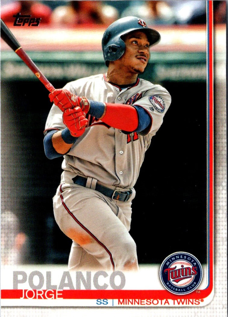 2019 Topps Minnesota Twins Jorge Polanco