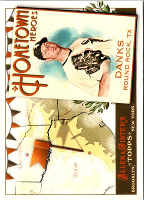 2011 Topps Allen & Ginter Hometown Heroes John Danks #HH22
