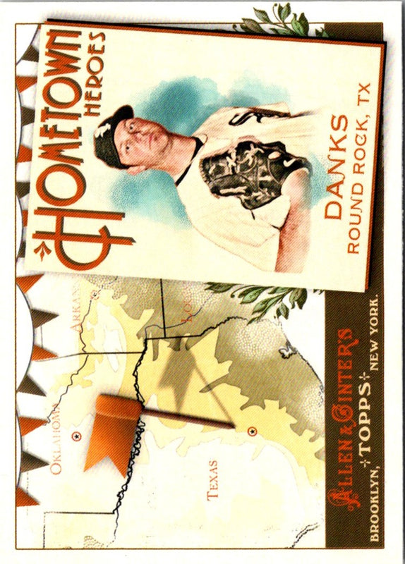2011 Topps Allen & Ginter Hometown Heroes John Danks #HH22