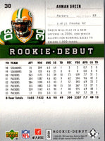 2006 Upper Deck Rookie Debut Ahman Green #38