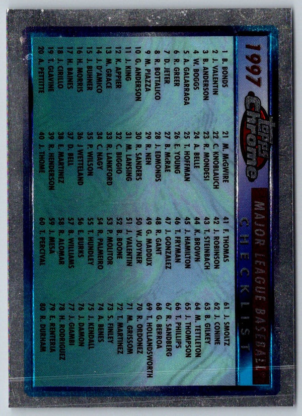 1997 R&N China Ted Williams Ted Williams #165