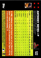 2007 Topps Anthony Reyes #522