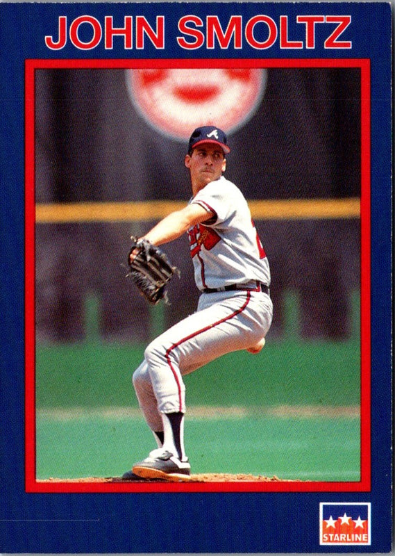 1990 Starline Long John Silver John Smoltz #14