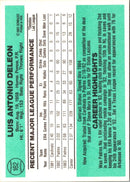 1984 Donruss Luis DeLeon