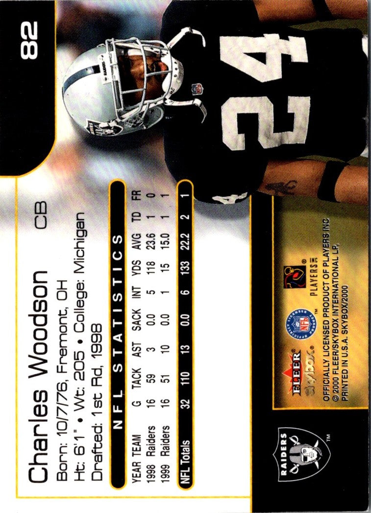 2000 SkyBox Charles Woodson