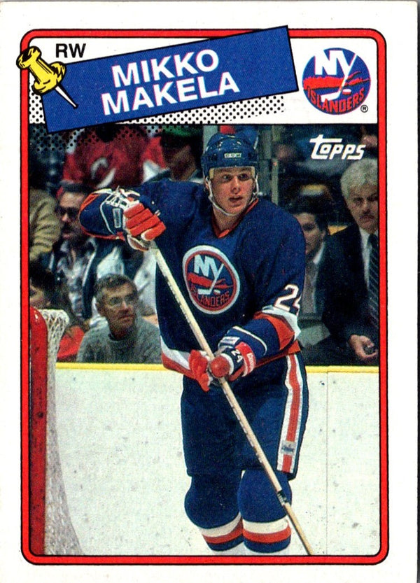 1988 Topps Mikko Makela #44 Rookie