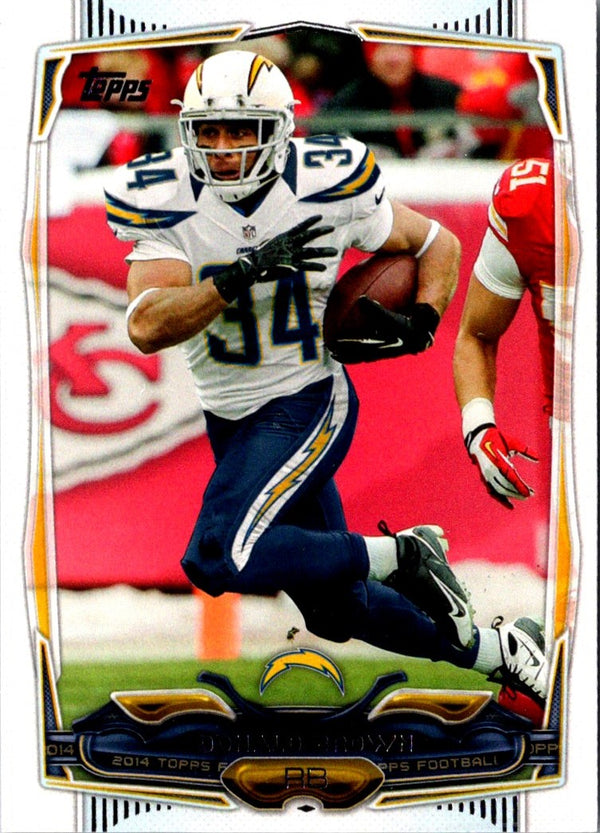 2014 Topps Donald Brown #81