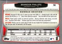 2013 Bowman Chrome Brandon Phillips #94