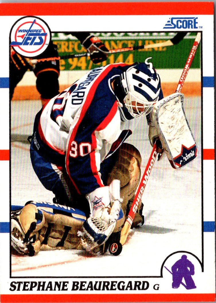 1990 Score Stephane Beauregard