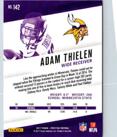 2017 Panini Prestige Adam Thielen #142