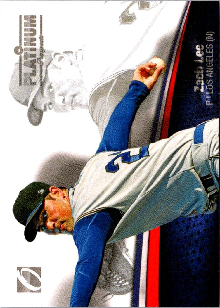 2012 Onyx Platinum Prospects Zach Lee