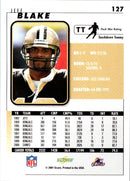 2001 Score Jeff Blake