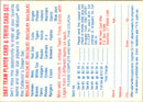 1987 Sportflics Team Logo Trivia Team Season Records