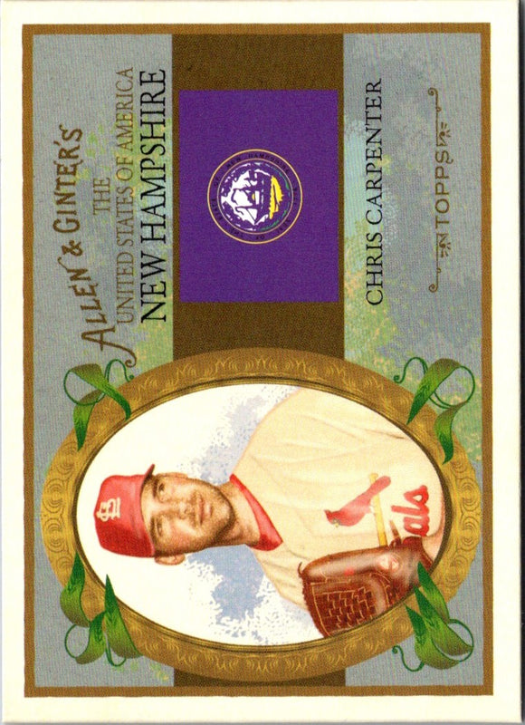 2008 Topps Allen & Ginter United States Chris Carpenter #US29