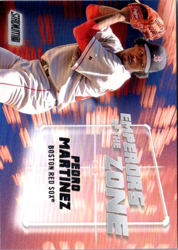 2019 Stadium Club Emperors of the Zone Pedro Martinez #EZ-2