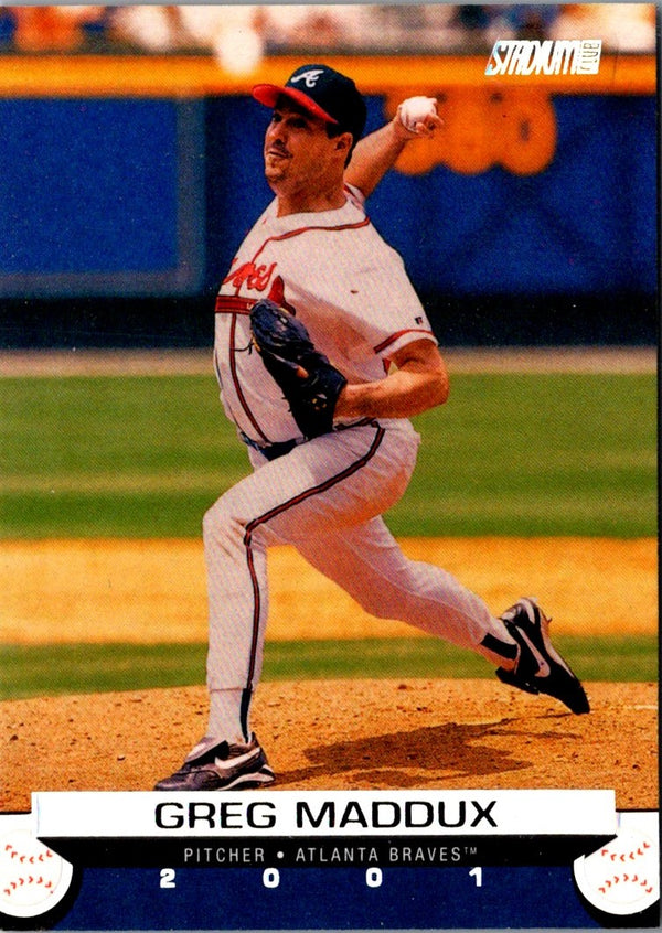 1999 Stadium Club Greg Maddux #72