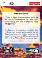 1993 Upper Deck NFL Experience Dan McGwire #47