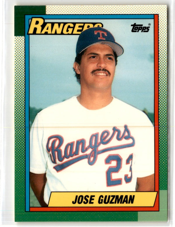 1990 Topps Tiffany Jose Guzman #308
