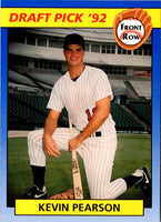 1992 Front Row Draft Picks Kevin Pearson #31