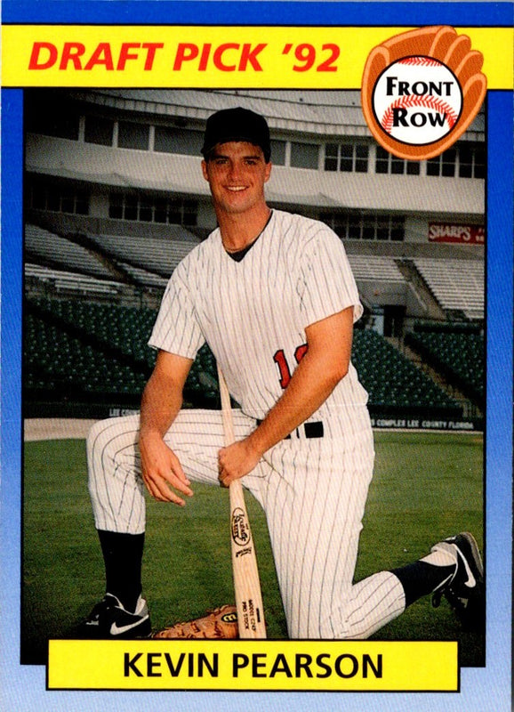 1992 Front Row Draft Picks Kevin Pearson #31