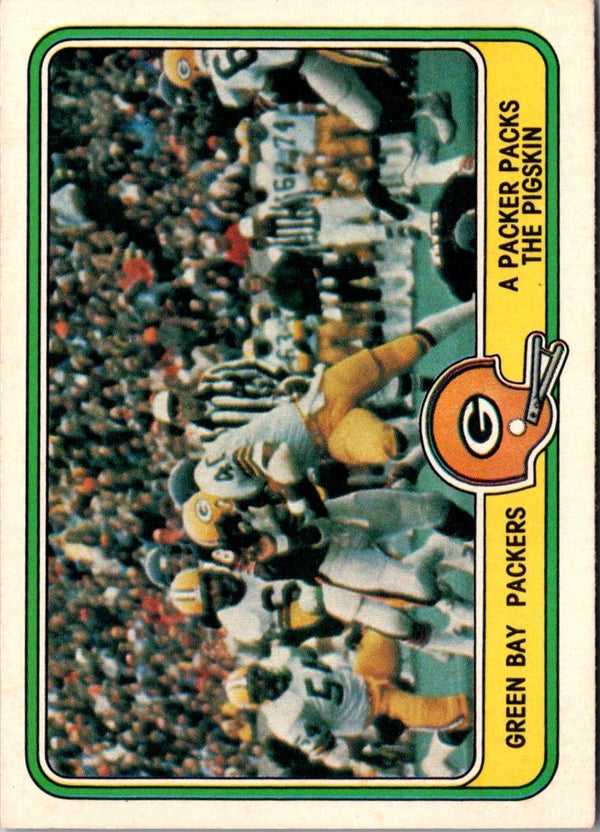 1981 Fleer Team Action Green Bay Packers Offense #19