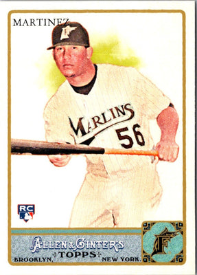 2011 Topps Allen & Ginter Ozzie Martinez #44 Rookie