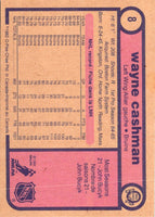 1982 O-Pee-Chee Wayne Cashman #8
