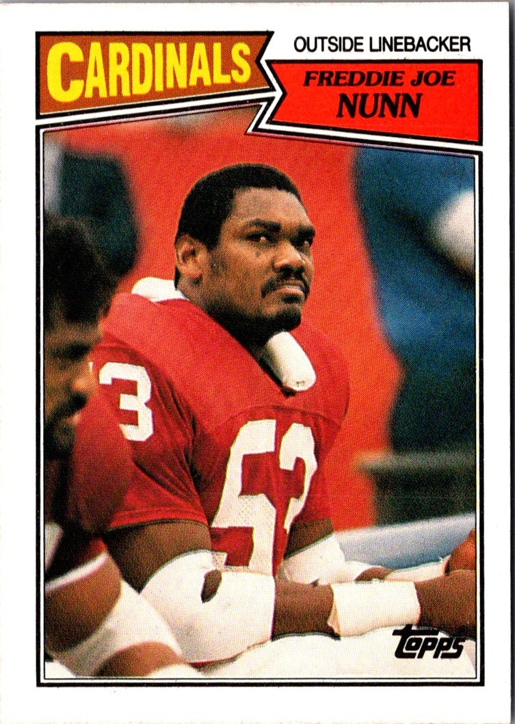 1987 Topps Freddie Joe Nunn