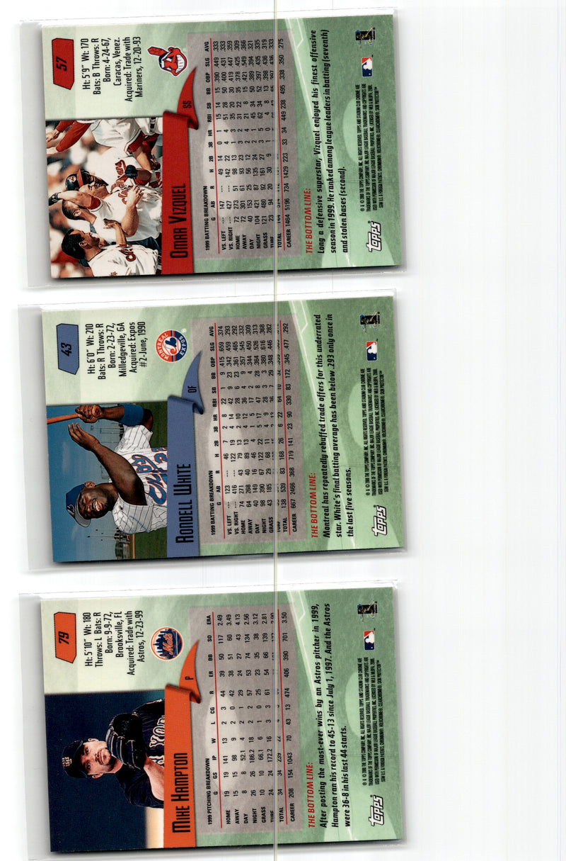1996 Score Dugout Collection Artist's Proofs Series 1 Rondell White