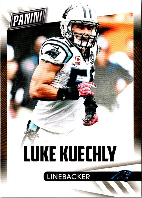 2015 Panini Player of the Day Luke Kuechly #12