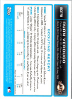 2009 Bowman Chrome Prospects Ryan Verdugo #BCP78